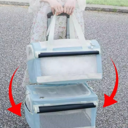The Ultimate Double Decker Multi Pet Carrier Experience