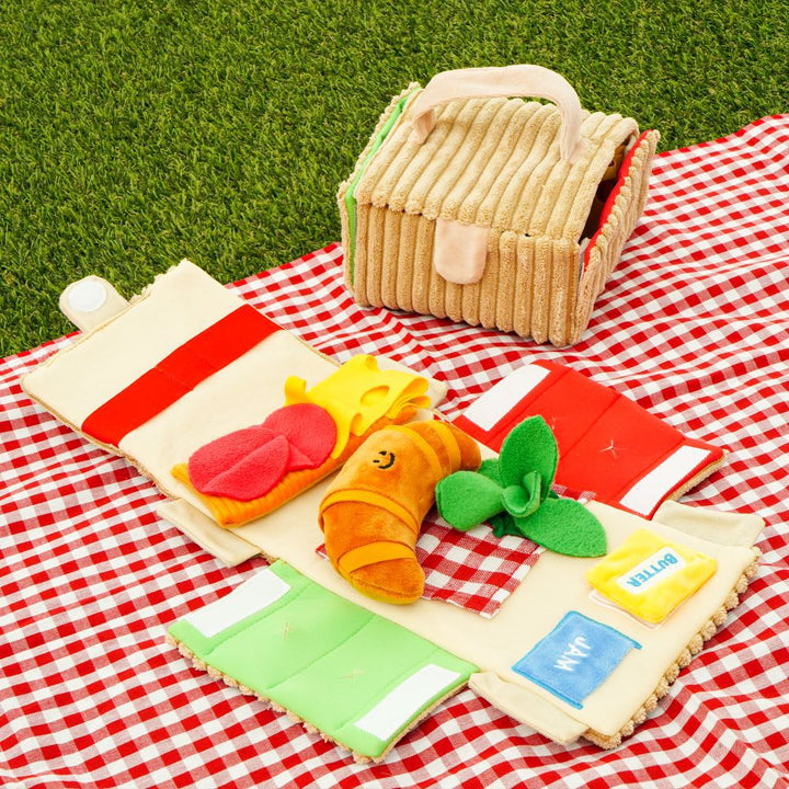 Interactive Picnic Box Plush Snuffle Toy: The Ultimate Playtime Experience